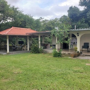 House, 3 Bedrooms, Smoking, Private Pool | Terrace/patio - Cozy Corner With Pool Minutes Away From the Beach (Chame)
