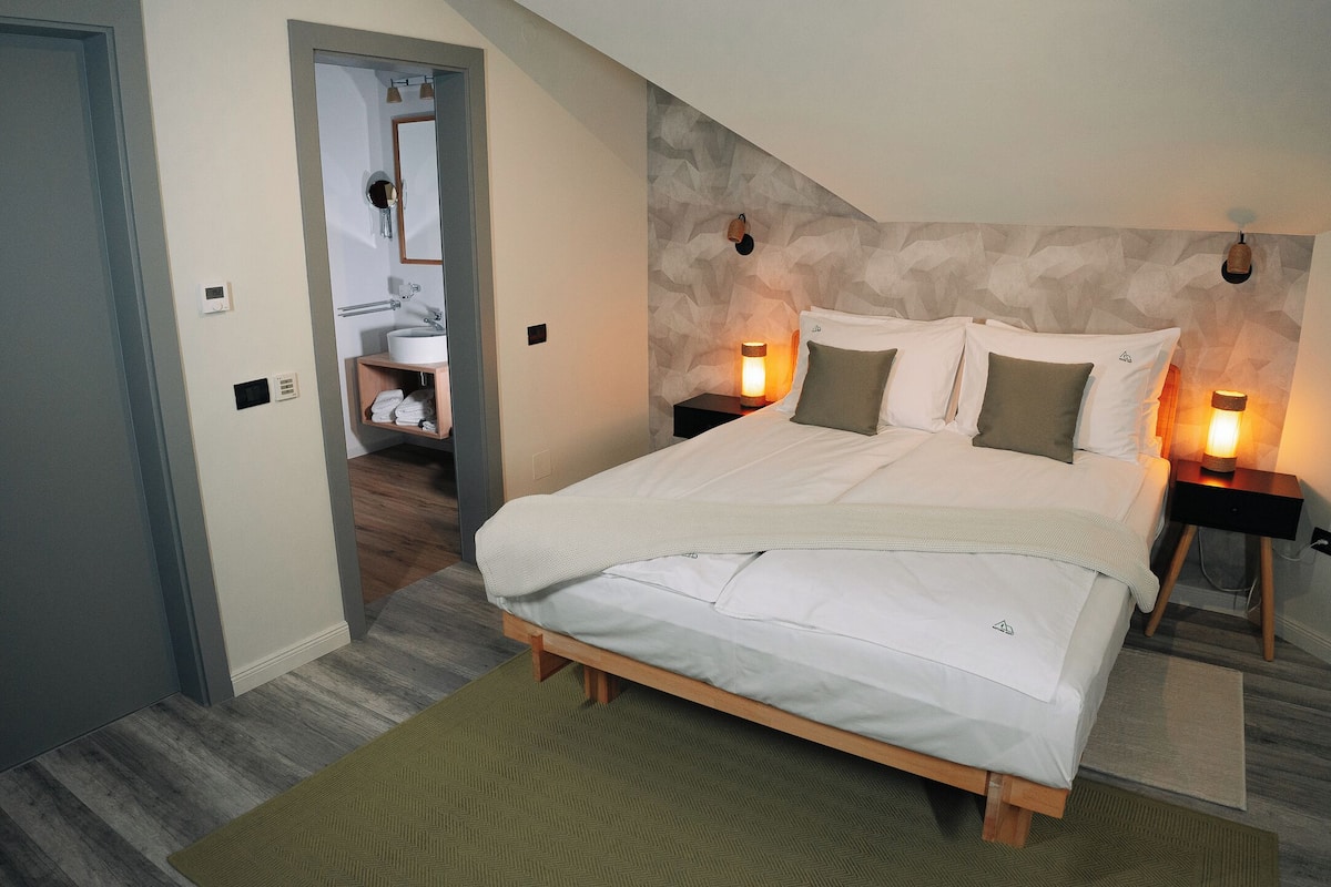 Economy-herbergi með tvíbreiðu rúmi | Míníbar, öryggishólf í herbergi, skrifborð, vinnuaðstaða fyrir fartölvur