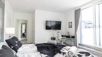 5 makuuhuonetta, Wi-Fi, vuodevaatteet