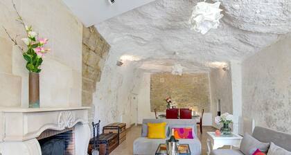 Maison semi-troglodyte entre Loire et chĂąteaux