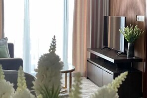 Living area - Peaceful Apartment unit at TRI-ZEN, Union place (Colombo)