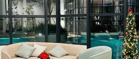 Vue depuis l’hébergement