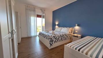 Appartement, balcon, vue parc