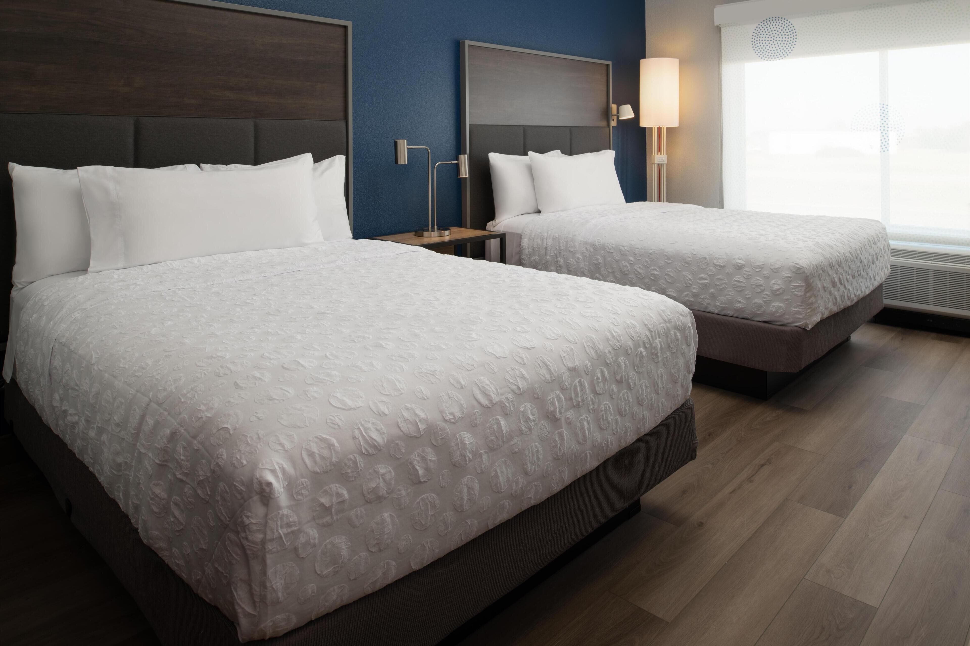Room, 2 Queen Beds | Iron/ironing board, free WiFi, bed sheets