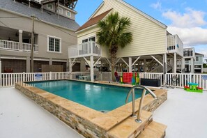 Pool - Beach Buddies 3 with pool (North Myrtle Beach)