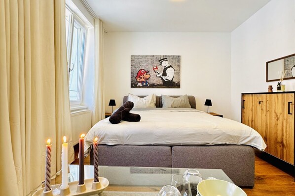 1 bedroom, WiFi, bed sheets