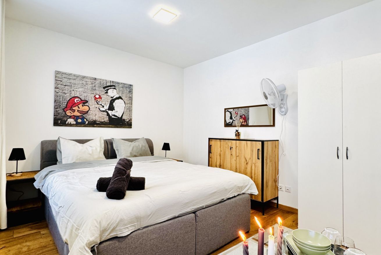 1 Schlafzimmer, WLAN, Bettwäsche