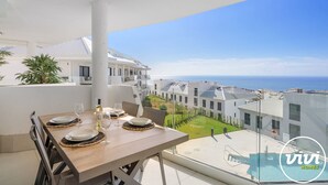 Outdoor dining - Rosario Mágico | Sea view - pool - terrace (Fuengirola)