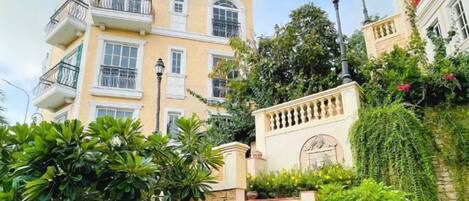 Utsikt fra overnattingsstedet