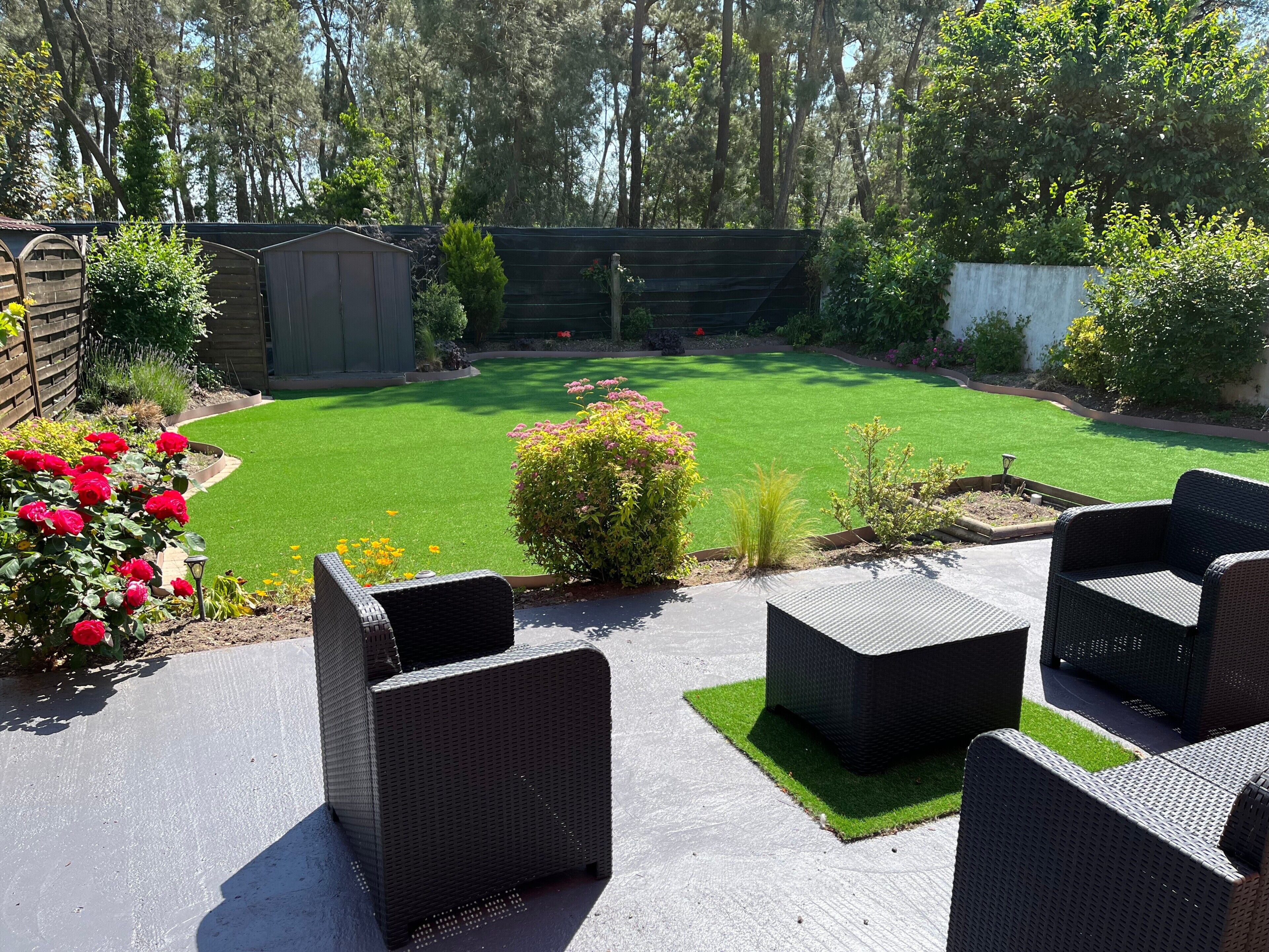 Enceinte de l’hébergement