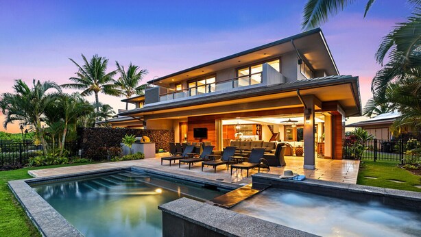 Pool - Laule‘a #13 by Gather – Mauna Lani 4BR Villa w/ Golf Frontage, Private Pool/Spa (Kamuela)
