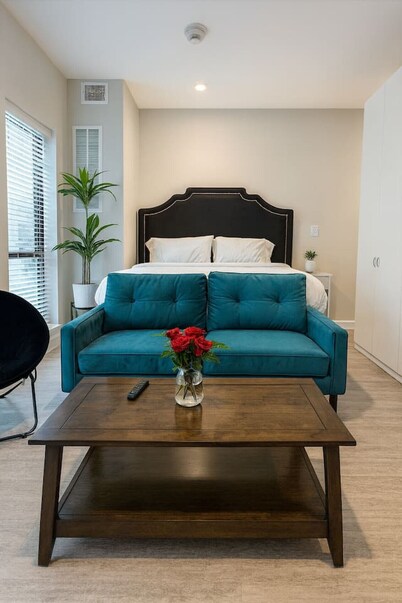Modern East Village Studio | Stylish Comfort near Dining & Shops