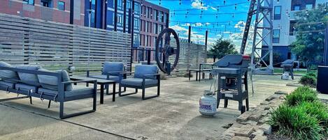 Restauration en plein air