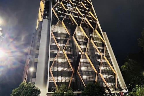 Front of property – evening/night