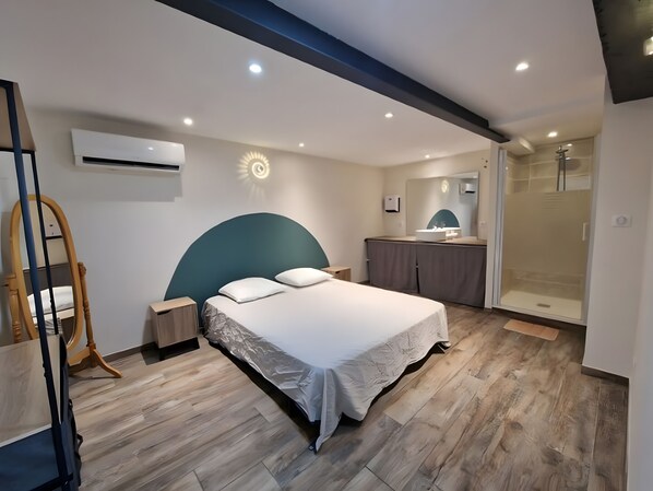 2 habitaciones, wifi y ropa de cama