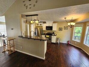 Microwave, oven, dishwasher