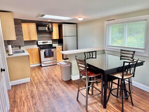 Microwave, oven, stovetop