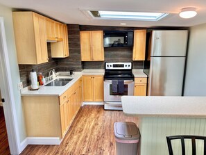 Microwave, oven, stovetop