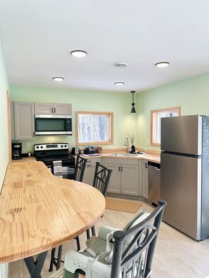 Microwave, oven, stovetop, dishwasher - New Home on Private 3 acre Lot in Siren, WI All Ages (Siren)