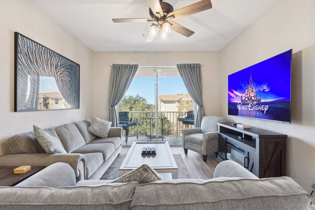 Smart TV, chimenea y videojuegos 