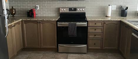 Microwave, oven, dishwasher