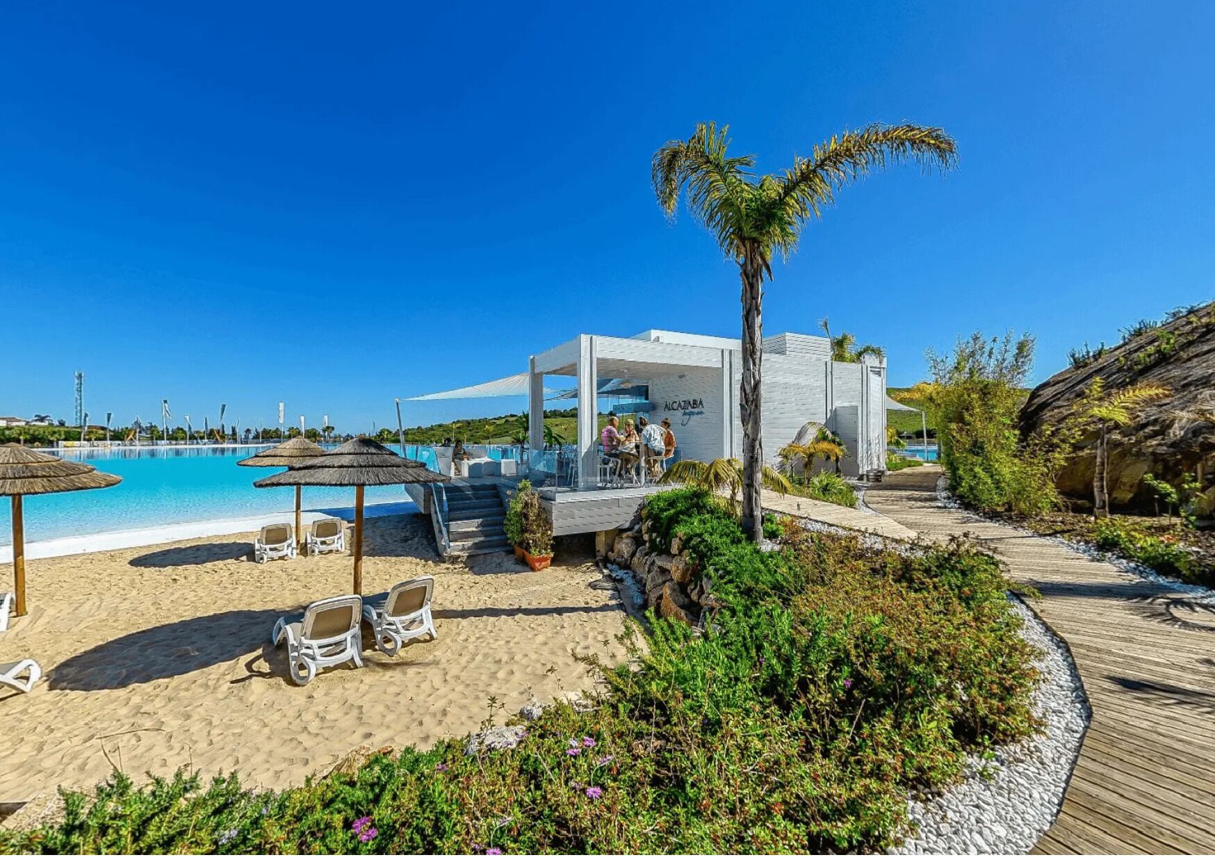 Àrea exterior de l'allotjament