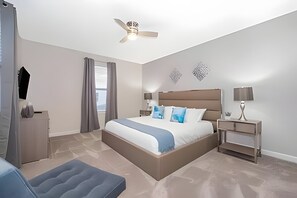 5 bedrooms, iron/ironing board, travel crib, free WiFi