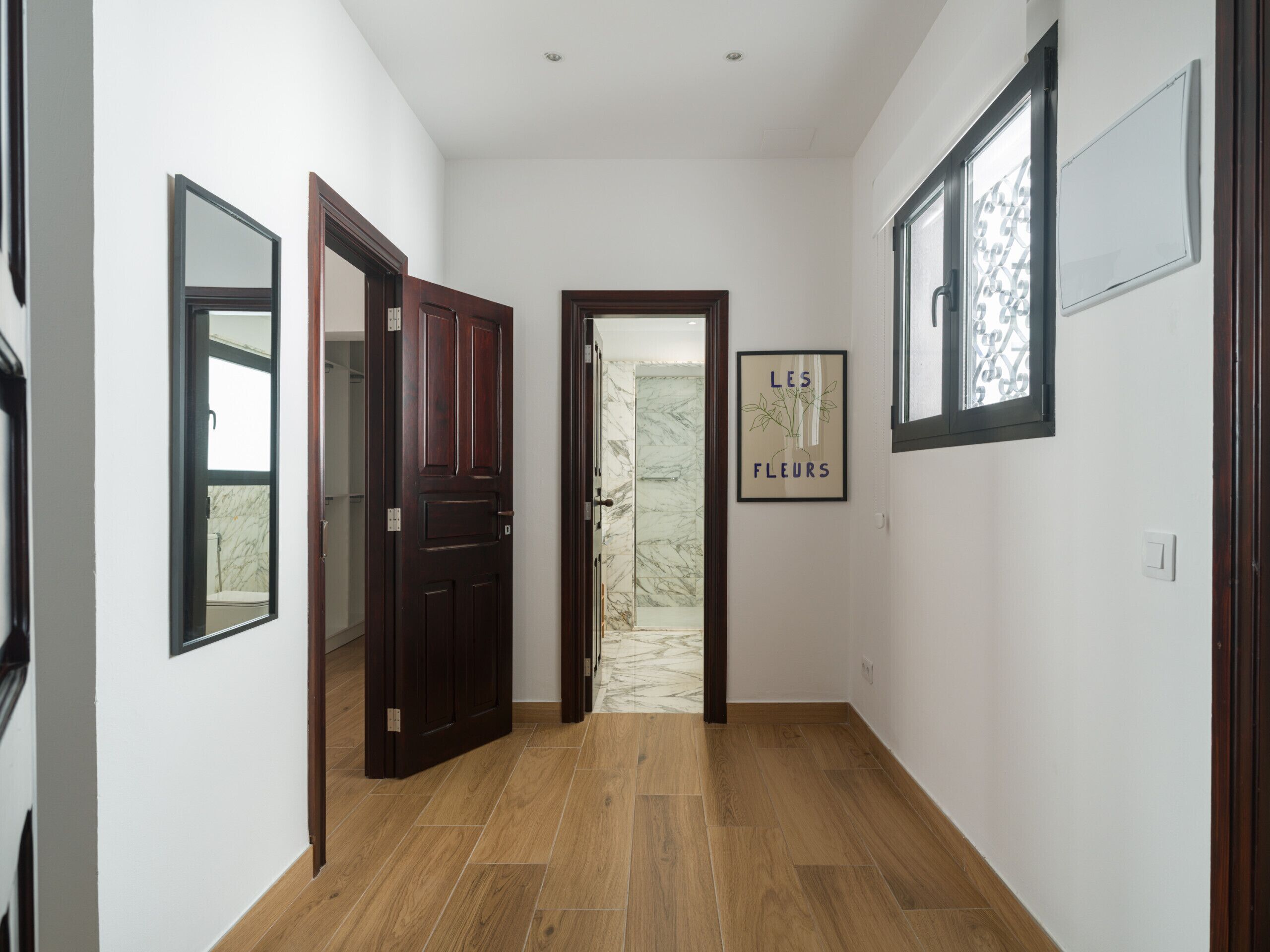 Area access to rooms