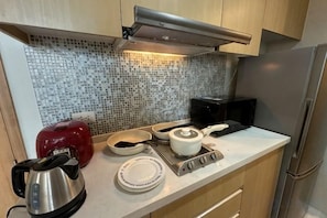 Private kitchen - Villa Ratchatewi 5 STARS suite l 4 mins walk BTS&APL (Bangkok)