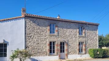 Façade de l’hébergement