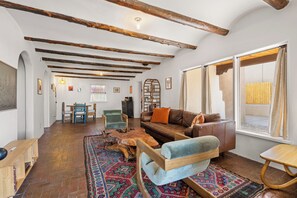 Living area - Charming Adobe - Heart of Santa Fe - King and Queen (Santa Fe)