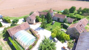 Aerial view - Gîtes du Martroy (Nargis)
