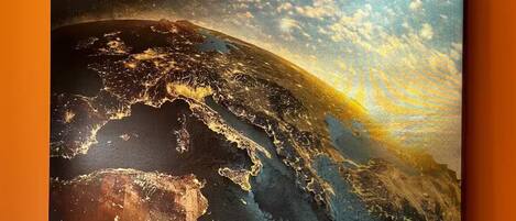 1 غرفة نوم وواي فاي وملاءات أسرّة