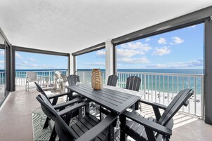 Signature Condo, 3 Bedrooms, Non Smoking, Beach View | Balkoni