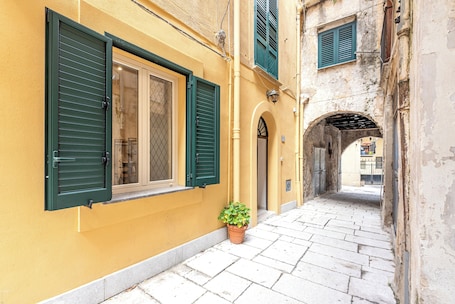 Fachada de la propiedad