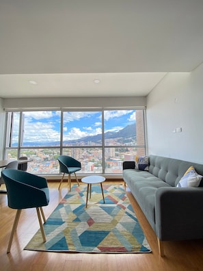 Living area - Edificio Zima 26 (Bogotá)