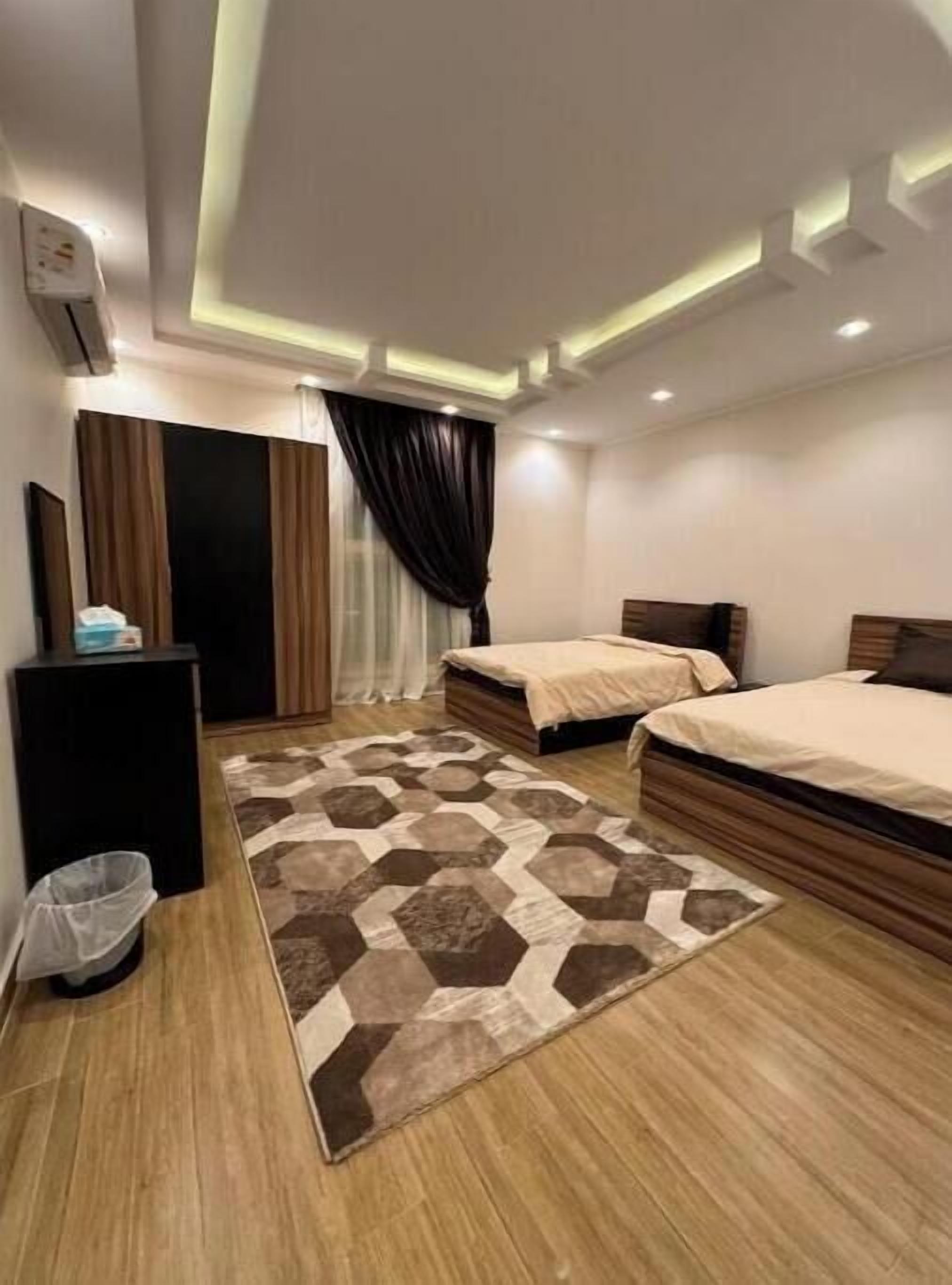 5 slaapkamers, beddengoed