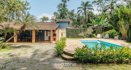 House With Pool and Barbecue in Itamambuca Cpi0130