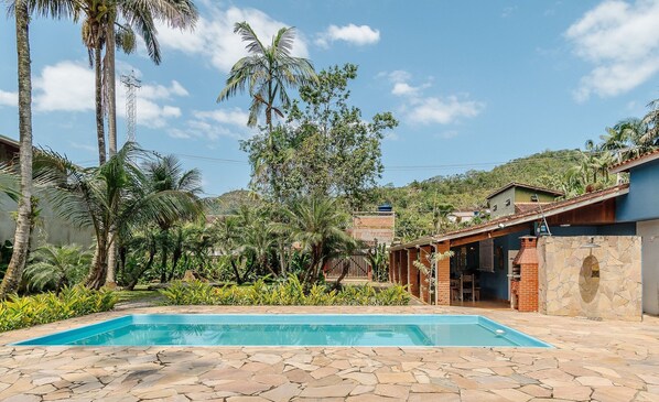 Basic Apartment | Pool | Outdoor pool - House With Pool and Barbecue in Itamambuca Cpi0130 (Ubatuba)