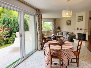 تلفزيون، مدفأة