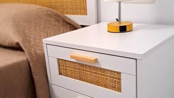 2 dormitorios y ropa de cama