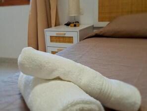 2 slaapkamers, beddengoed