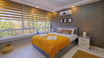 Condo familial, 2 chambres, cuisine, vue sur la ville | Commodité de la chambre