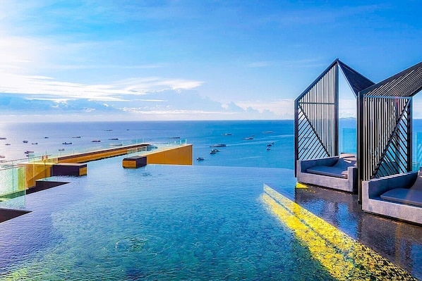Apartment, 2 Bedrooms, Balcony, Ocean View | Pool | Outdoor pool