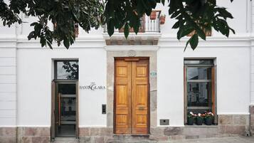 Facciata della struttura