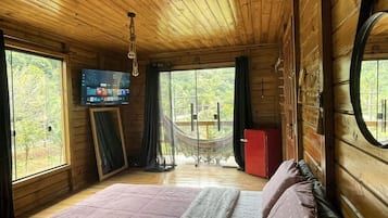 Habitación doble Confort, lanai, vista al jardín | Wifi gratis