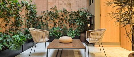 Appartement Luxe, non-fumeur, dans les dépendances | Coin séjour