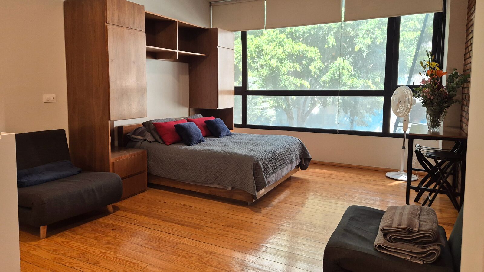 Departamento clásico, 1 cama Queen size, para no fumadores, en edificio contiguo | Tabla de planchar con plancha y wifi gratis 