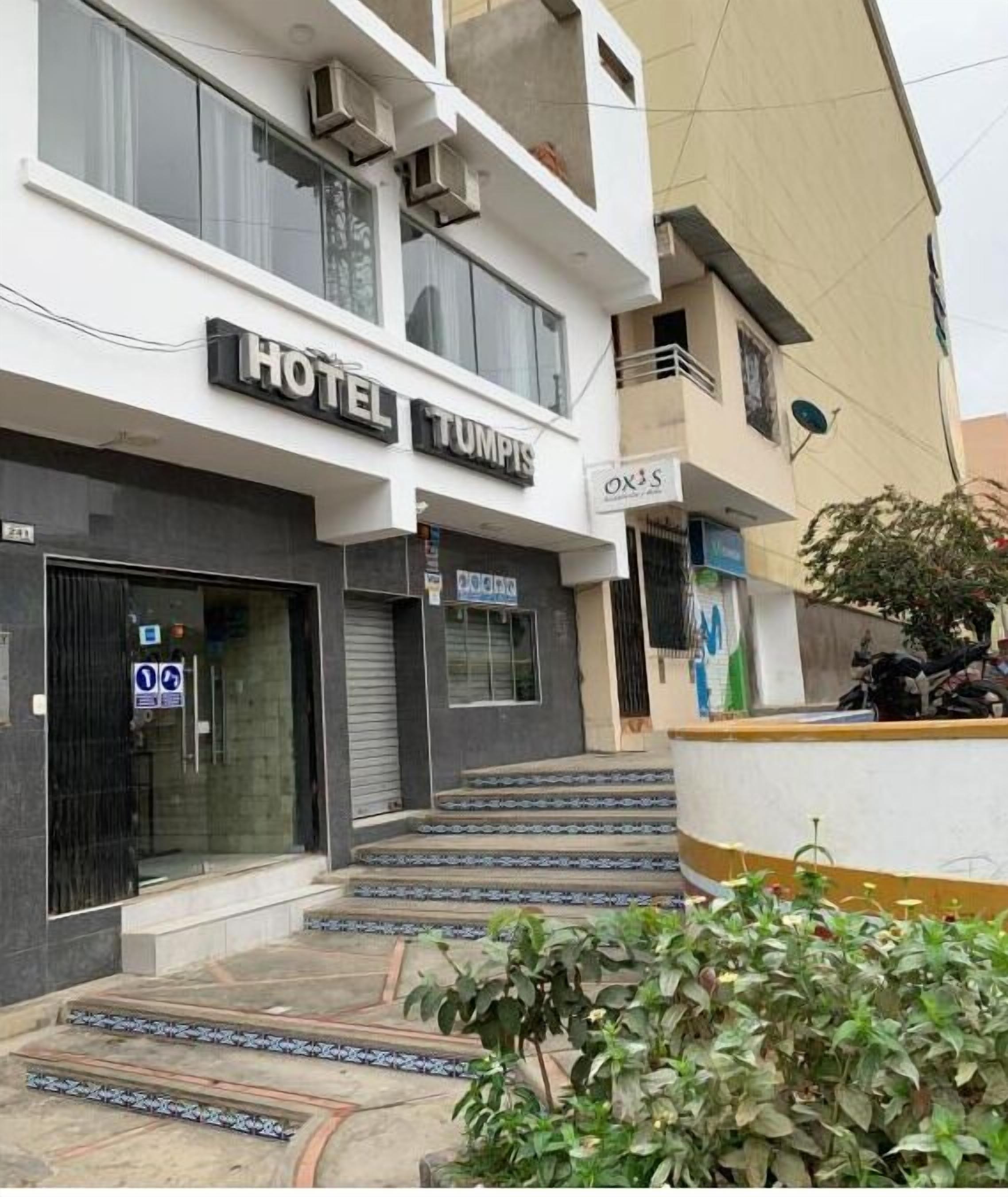 Voorkant van accommodatie