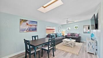 TV, video games, foosball, table tennis